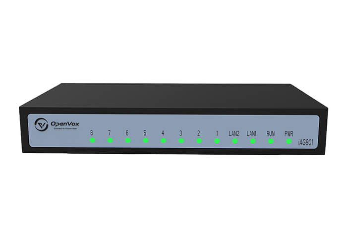 Cost-effective 8 FXS Analog Gateway —— iAG801