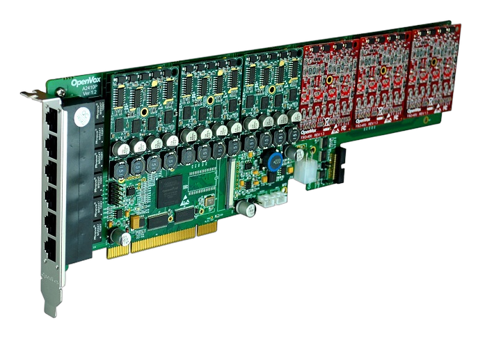OpenVox Releases High Analog Density Card with Octasic® DSP Hardware Echo Cancellation