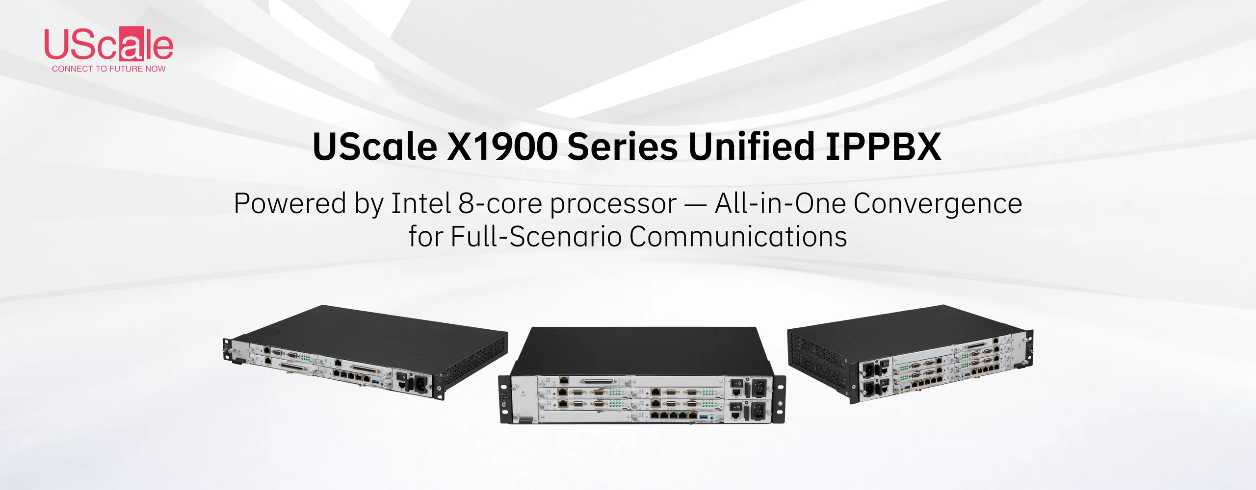 UScale X1900 Series Unified IPPBX banner